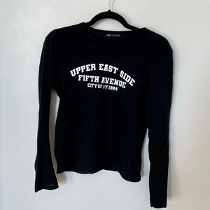 Zara Graphic Long Sleeve